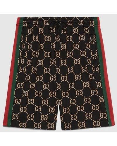 short gucci homme|men's gucci gg shorts.